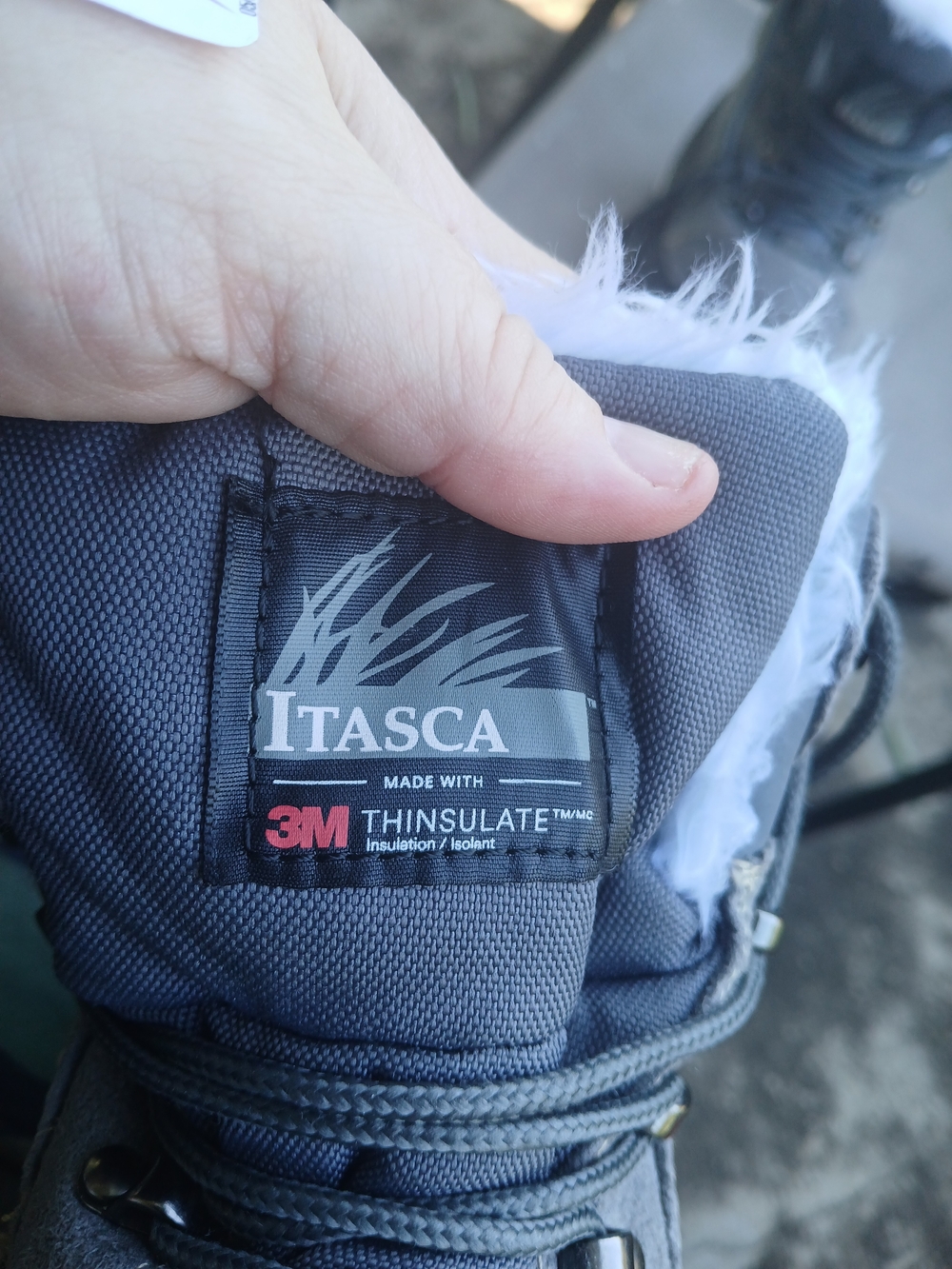 Itasca 3M Thinsulate Gray Winter Boot